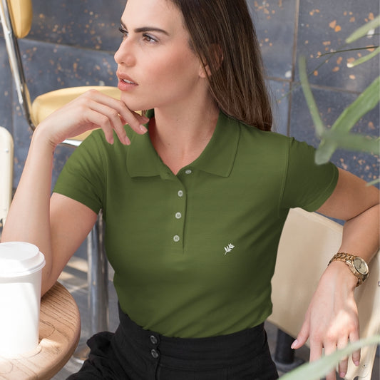 Pure Polo_Olive Green